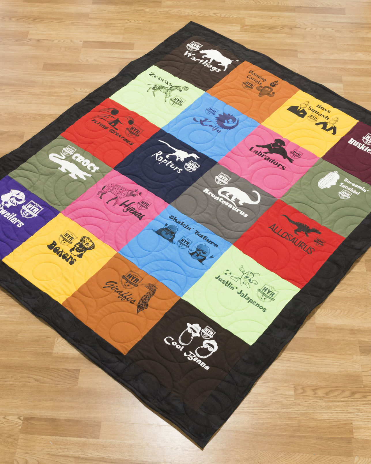 T-shirt quilts